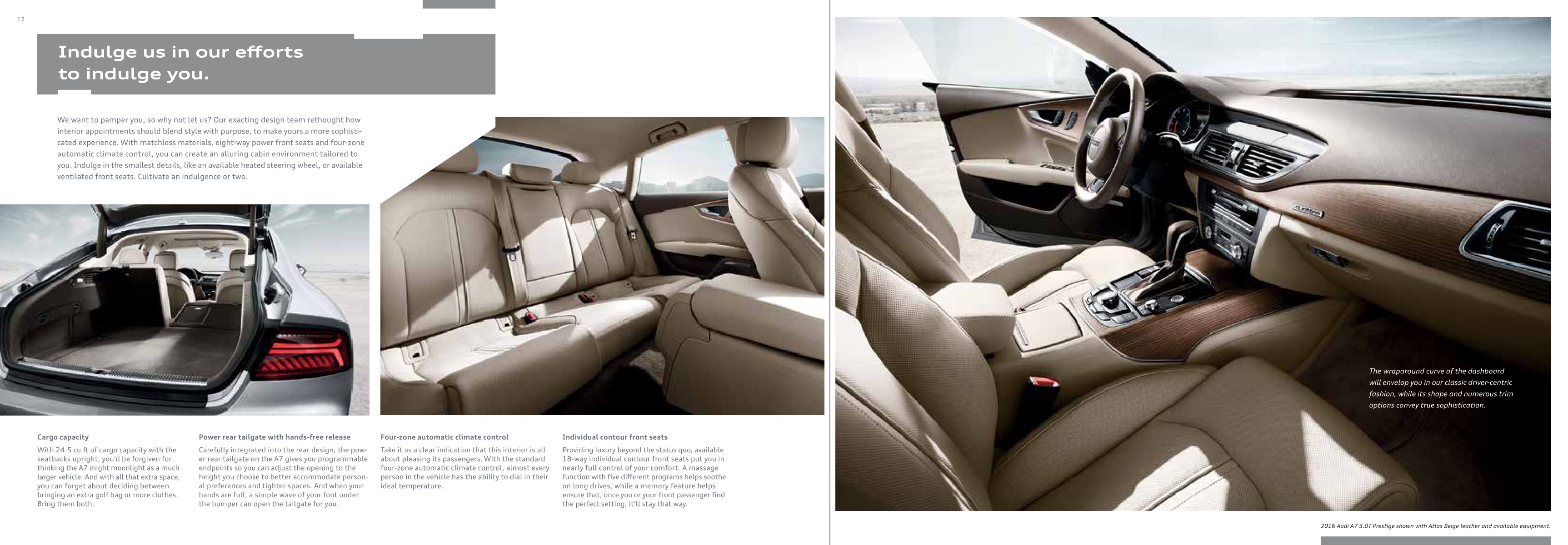 2016 Audi A7 Brochure Page 15
